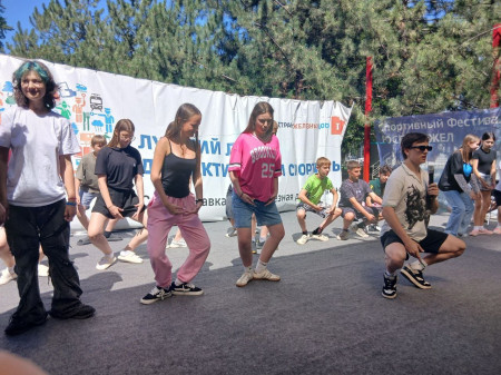 День хореографии в ДОЛ 