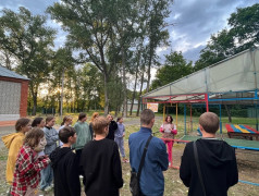 День России в ДОЛ им. Зои Космодемьянской