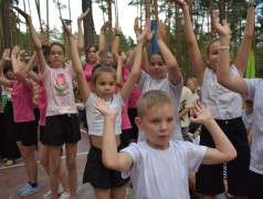 Стартин - море движения и веселья в лагере "Сосновый бор"