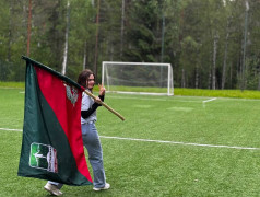 Линейка открытия Спартакиады в ДОЛ "Маяк"!