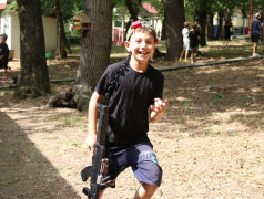 Военно-спортивная игра "Лазертаг" прошла в ДОЛ "Бештау"