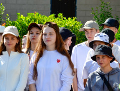 Вот и состоялось открытие смены у нас в лагере!