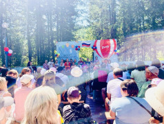 "Огоньки" согрели сердца родителей! Теплый день встречи с семьей в любимом лагере!