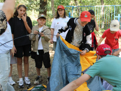 Большая игра увлекла весь лагерь! Железнодорожный вызов в ДОЛ "Бештау"