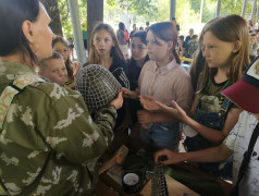 Встреча с Героями Нашего Времени: Волонтер "Берегини Оренбуржья" в лагере!