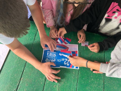 Сегодня в День Государственного флага России, наш лагерь расцвел особенным настроением!   