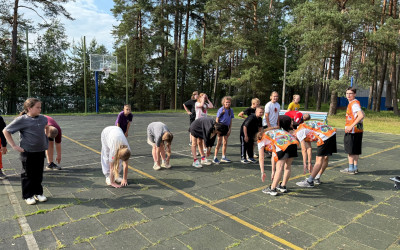 Помощники спортивных инструкторов всегда в деле!!!