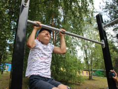 В Маяке прошел фестиваль детского спорта "Быстрее, выше, сильнее"