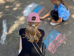 Флешмоб  &laquo;Рисуем вместе. Россия глазами детей&raquo;