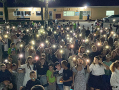 Завершение Дня защиты детей в лагере: Праздничная дискотека &laquo;неДетское время&raquo;
