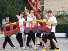 Мы дети Российских железных дорог! В ДОЛ "Бештау" прошел тематический день.