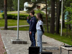 Линейка открытия Спартакиады в ДОЛ "Маяк"!