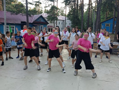 Стартин в лагере "Сосновый бор"