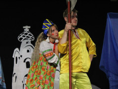 Традиционное начало смены &mdash; авторский вожатский спектакль!