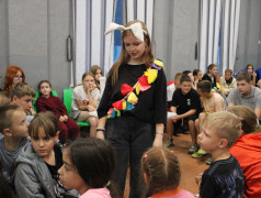 Игра на сплочение &laquo;Лидерские старты&raquo; или как лидеры 2 тура межвозрастных игр проходили