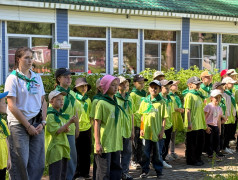 Линейка закрытия первой лагерной смены в лагере &laquo;Маяк&raquo;!