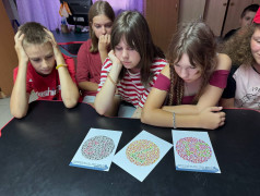 Юные вирусологи из ДОЛ "Экспресс" выписали "Иммуногену" пилюлю!