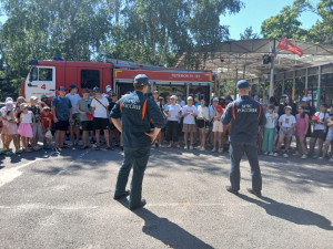 Отряд МЧС России по Ростовской области в ДОЛ 