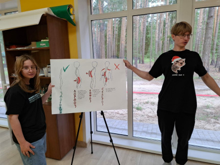 Отрядные мероприятия в лагере 