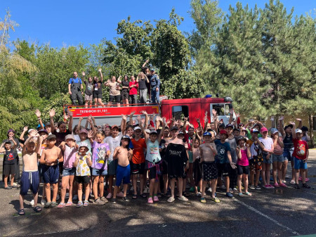 Отряд МЧС в ДОЛ 