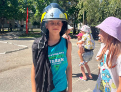 Отряд МЧС в ДОЛ "Локомотив"