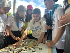 "День первых" в лагере "Наречное": патриотизм, творчество и единство