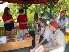 "День первых" в лагере "Наречное": патриотизм, творчество и единство