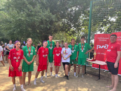 Завершающий турнир по пляжному футболу в ДОЛ "Локомотив"