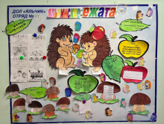 Конкурс отрядных уголков в ДОЛ "Яльчик".