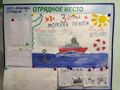 Конкурс отрядных уголков в ДОЛ "Яльчик".