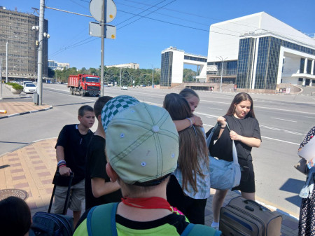 Конец второй смены в ДОЛ 