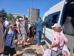 Конец второй смены в ДОЛ "Локомотив"