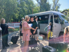 Конец второй смены в ДОЛ "Локомотив"