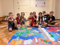 Завершающее мероприятие "Железнодорожной игротеки": "СуперСила Квадронавтов"