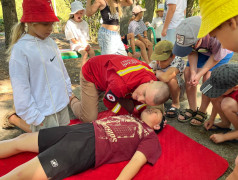 Безопасное лето: Тренинг по первой помощи для ребят!