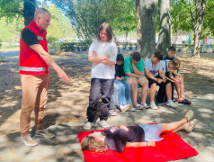 Безопасное лето: Тренинг по первой помощи для ребят!