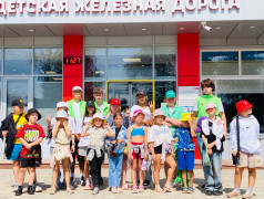  В мир железных дорог: Ребята из лагеря покоряют ДЖД!