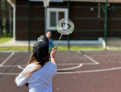 Первый день в лагере