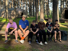 Первый день в лагере