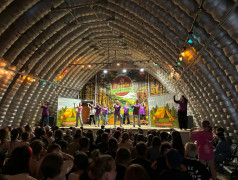 Первый день в лагере