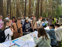 Первый день в лагере