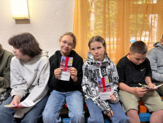 Лекция на тему: "Правила нахождения на объекте повышенной опасности, железнодорожных путях" в ДОЛ "Наречное"