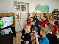 Железнодорожная игротека. КвадроПланета Здоровья. Борьба с вирусами.