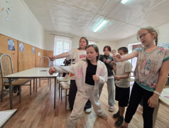 Железнодорожная игротека. КвадроПланета Здоровья. Борьба с вирусами.