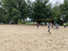 Турнир по пляжному футболу в ДОЛ "Локомотив"