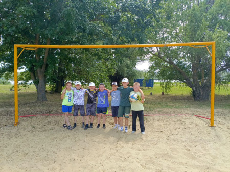 Турнир по пляжному футболу в ДОЛ 