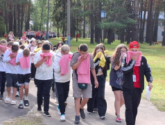 В нашем лагере состоялась учебная пожарная эвакуация. 