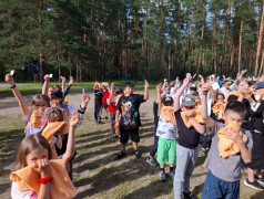 В нашем лагере состоялась учебная пожарная эвакуация. 