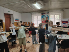 Первое занятие у квадронавтов и суперагентов во 2 смене ДОЛ "Яльчик"