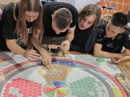 В нашем лагере прошла игра 